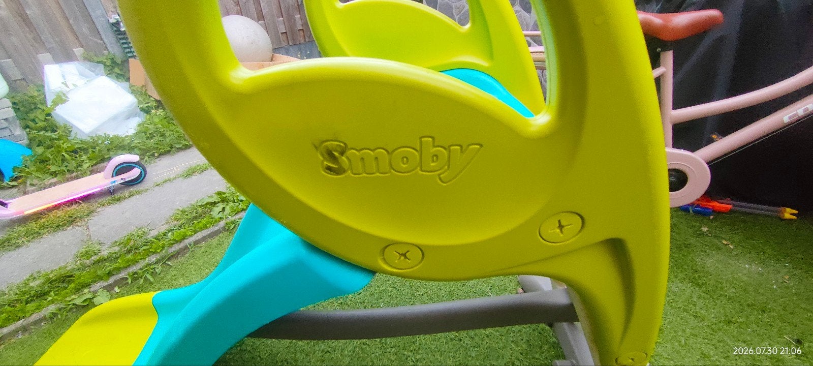 Smoby Glijbaan - Zo goed als nieuw, Kinderen en Baby's, Speelgoed | Buiten | Speeltoestellen, Ophalen of Verzenden, Zo goed als nieuw