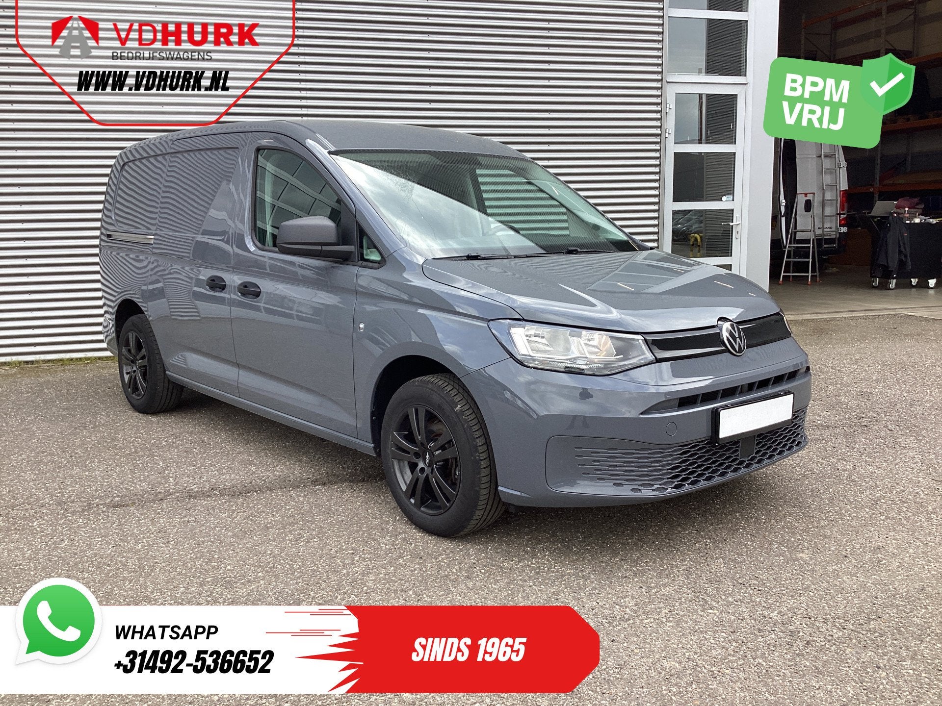Volkswagen Caddy Cargo Maxi 2.0 TDI 125 pk DSG Aut. Carplay/, Auto's, Stof, Gebruikt, 4 cilinders, Volkswagen