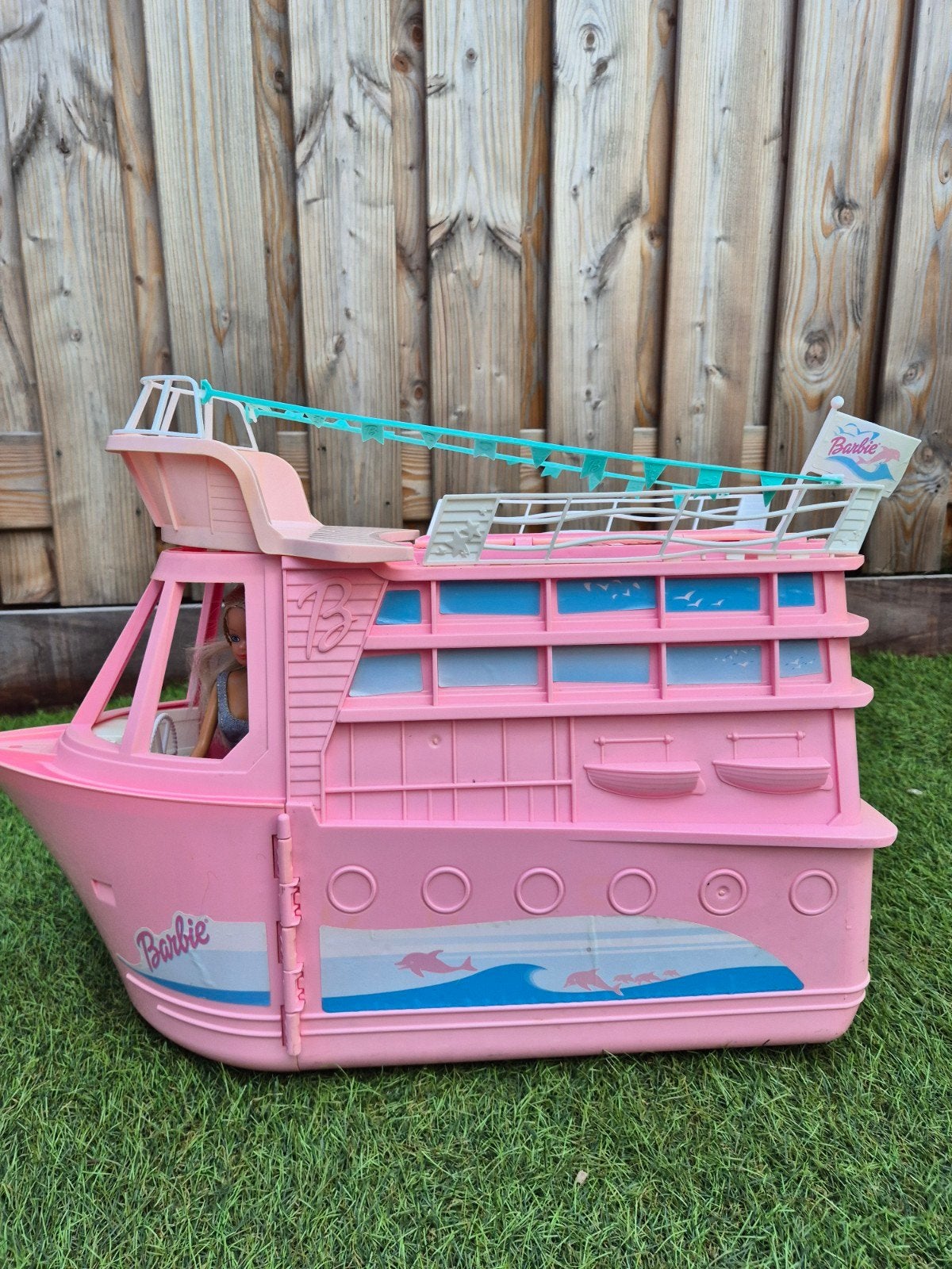 Origineel Barbie Cruiseschip - Roze, Ophalen, Gebruikt, Barbie