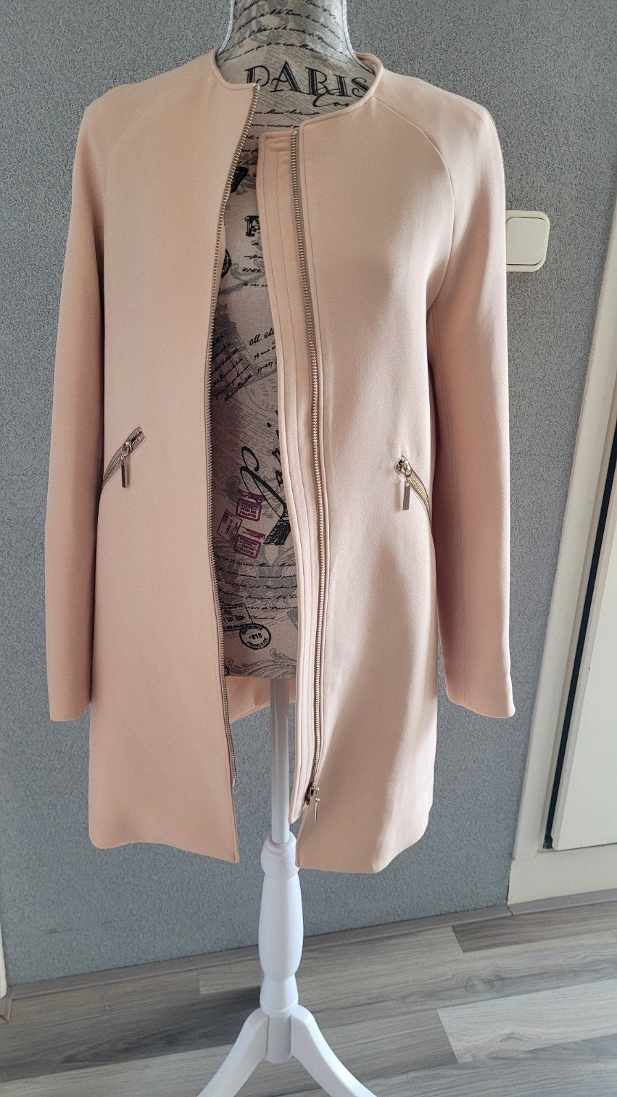 H&M Roze Jasje Maat 34, H&M, Ophalen of Verzenden, Zo goed als nieuw, Roze