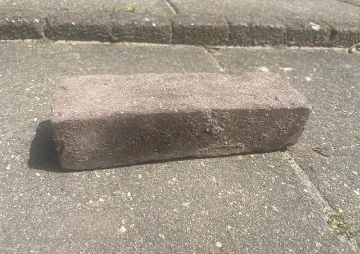 Gratis klinkers en stenen (ca. 0,4 kuub) voor tuinprojecten, Ophalen, Gebruikt, Klinkers, Minder dan 5 m²