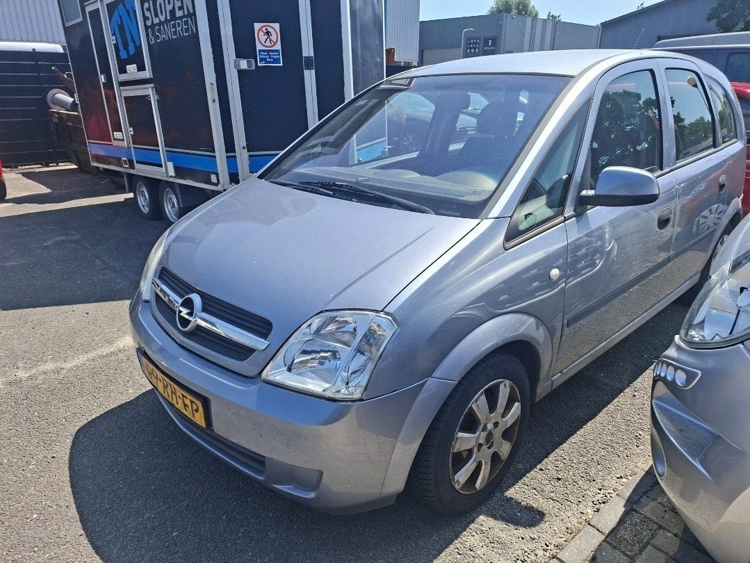 Opel Meriva 1.6 16V Easytronic 2005, Stof, 4 cilinders, 100 pk, 1200 kg