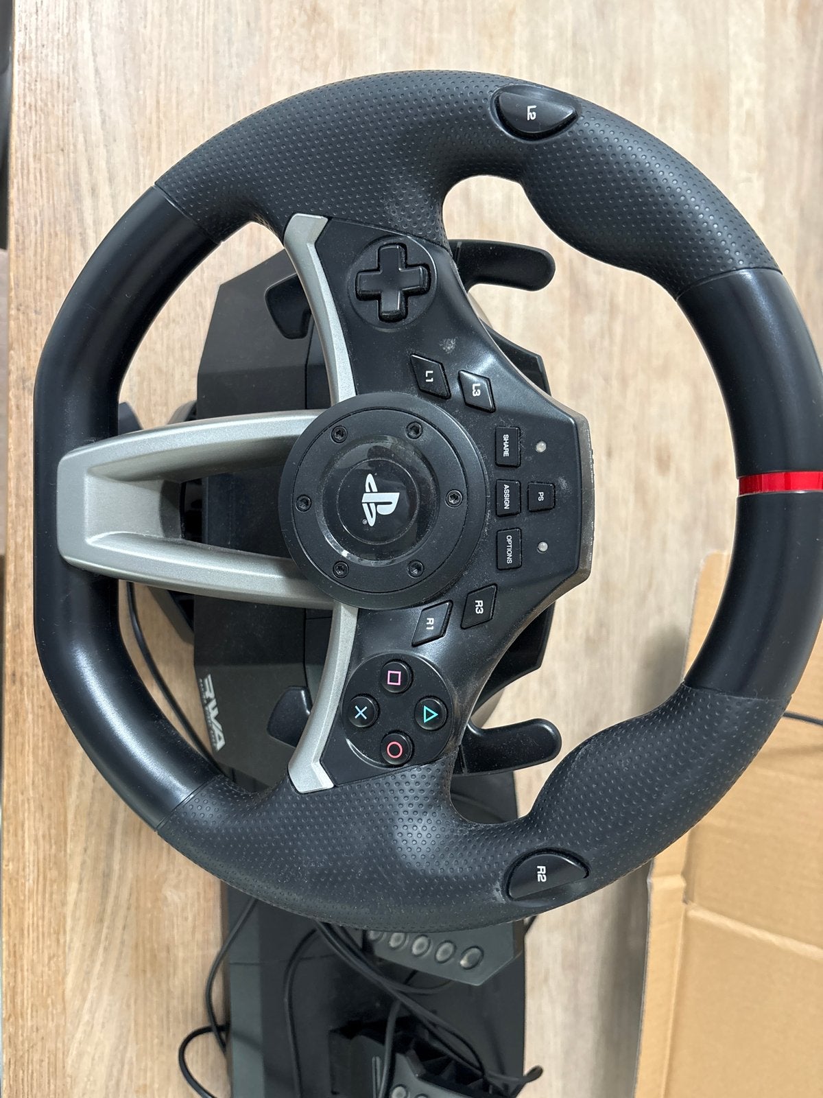 Hori PS4-052 Racing Wheel Apex voor PlayStation 4, Spelcomputers en Games, Spelcomputers | Sony PlayStation Consoles | Accessoires