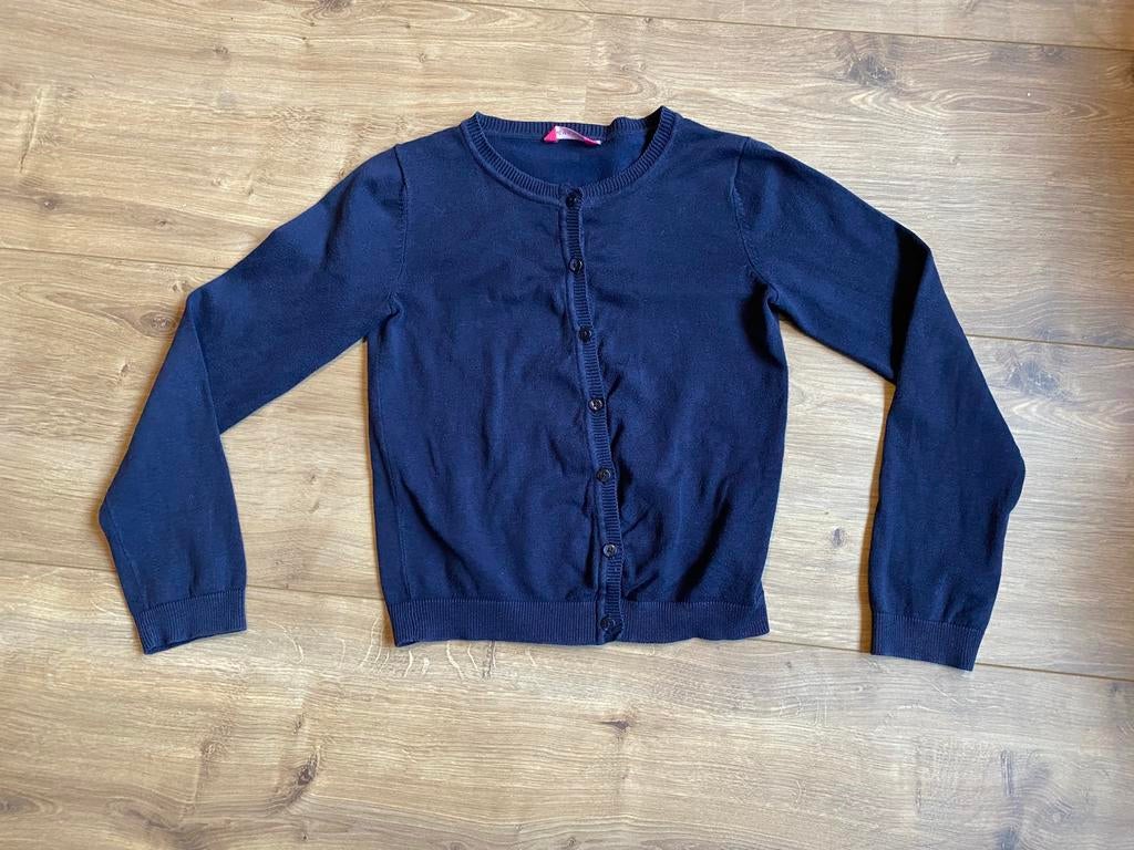 Vestje 122, Ophalen of Verzenden, Zo goed als nieuw, Meisje, Trui of Vest