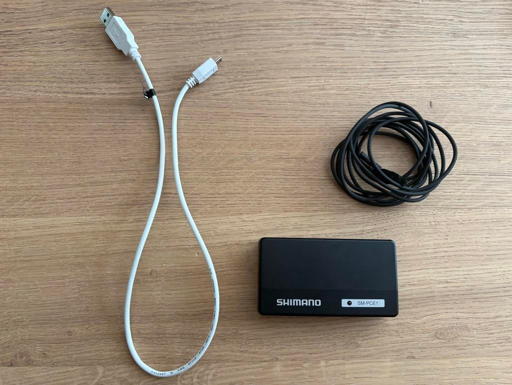 Shimano SM-PCE1 E-Shift PC Link Kabel, Fietsen en Brommers, Ophalen of Verzenden, Zo goed als nieuw