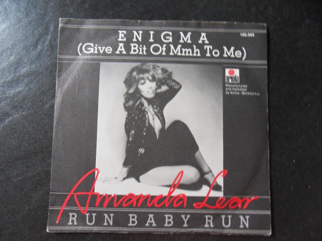 Amanda Lear - Enigma, Cd's en Dvd's, Ophalen of Verzenden, Zo goed als nieuw, Pop