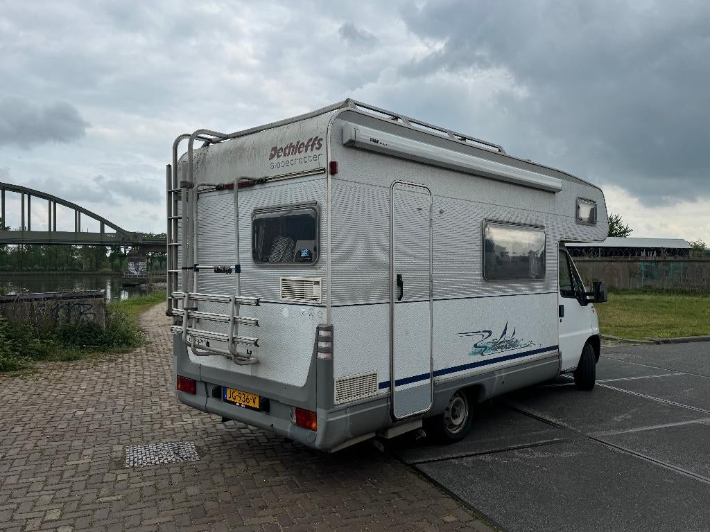 Fiat Ducato Dethleffs Camper 2.8 2001, Alkoof, Fiat, Dakluik, Watertank (Schoon)