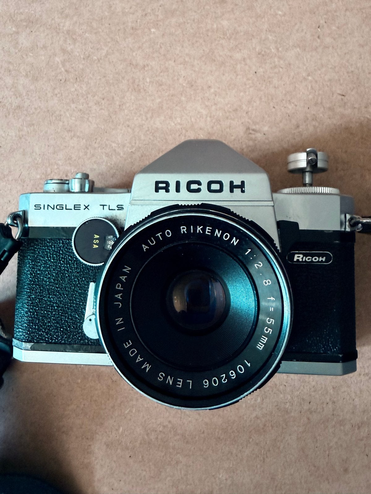 Ricoh Singlex TLS Spiegelreflexcamera met Tokina Zoomlens, Ophalen, Gebruikt, Spiegelreflex
