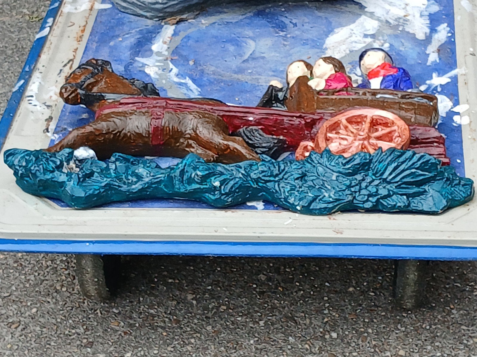 paard met kar beeld, Ophalen, Nieuw, Overige typen
