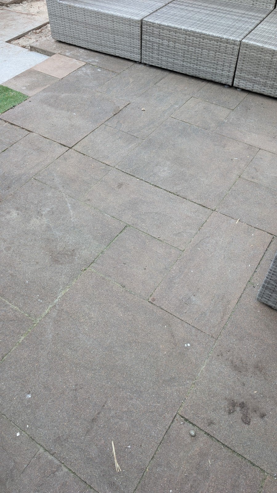 Tuintegels 6cm dik: 60x60 - 60x30 - 30x30, Ophalen, Gebruikt, 10 m² of meer, Beton