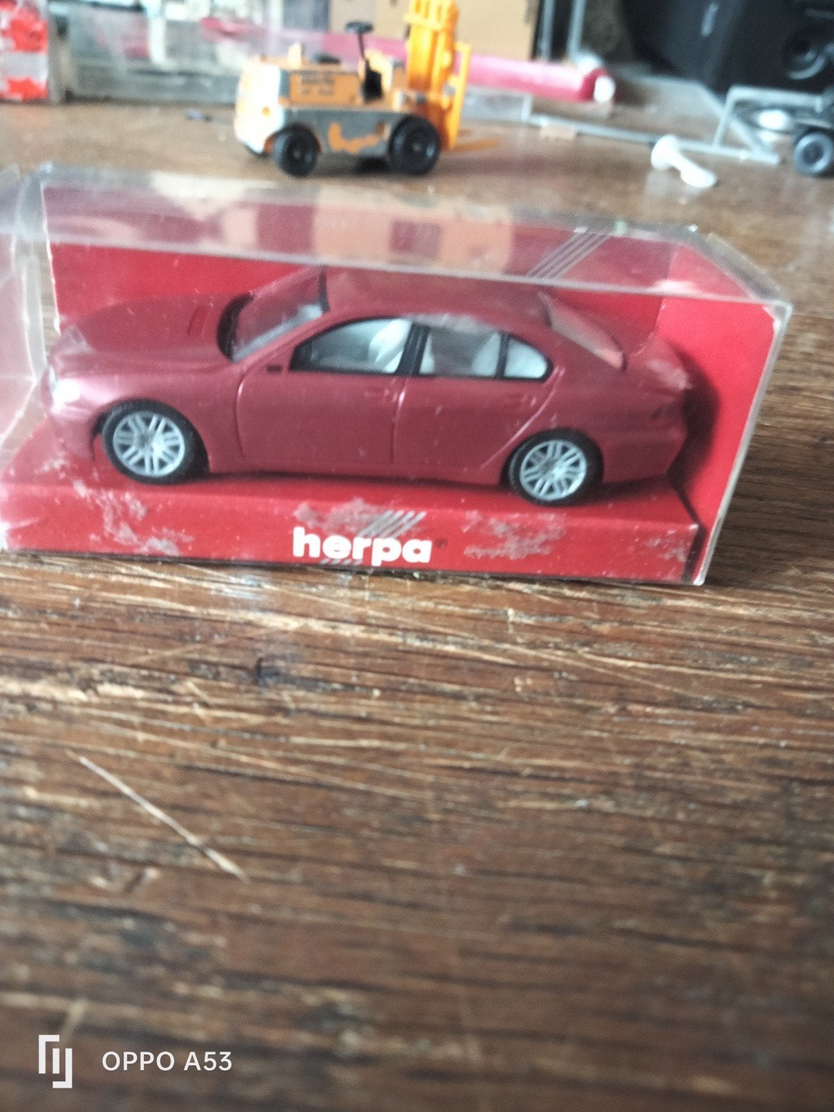 Bmw 7 serie  herpa 1.87, Ophalen of Verzenden, Zo goed als nieuw