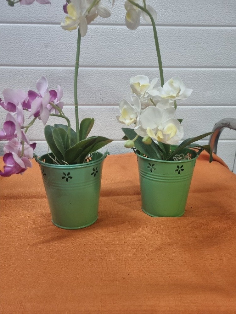 kunst orchideen roze en wit, Ophalen of Verzenden, 'T Olde Gre-j, Info@toldegrej.nl, Endepoelstraat 20f Didam