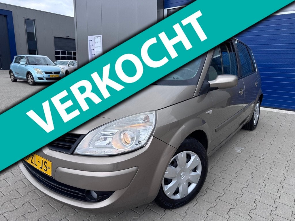 Renault Scénic 1.6-16V Business Line Automaat panoramdak!, Auto's, Renault, 1345 kg, Stof, Gebruikt, 4 cilinders