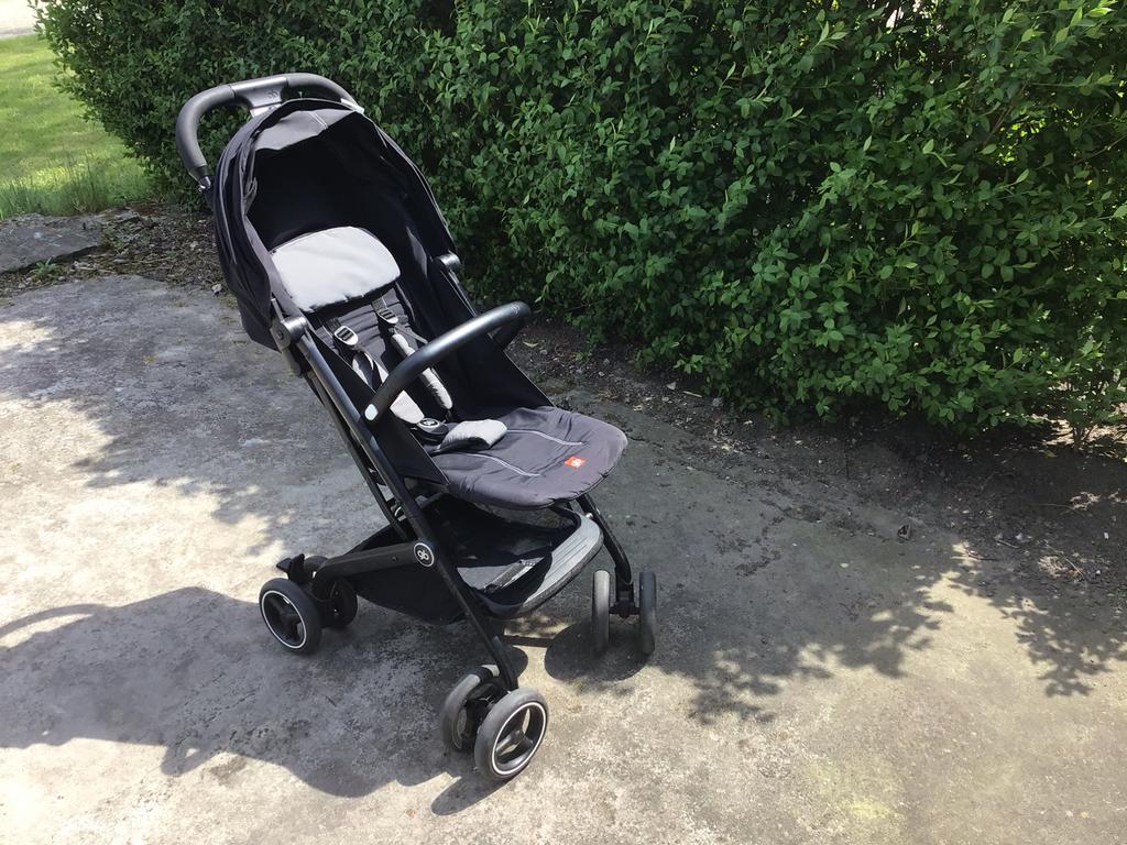 GB Qbit+ Gold buggy, Kinderen en Baby's, Buggy's, Ophalen, Gebruikt, Overige merken, Verstelbare rugleuning