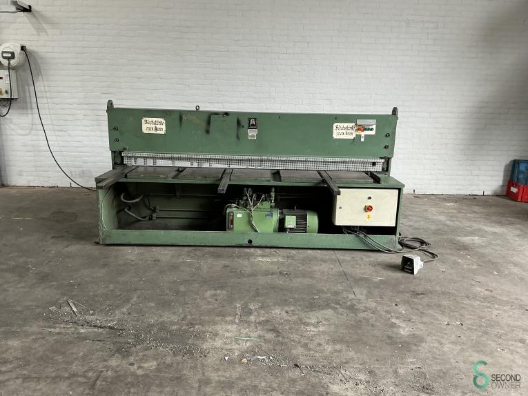 Plaatscharen Stückmann & Hillen 4075, 2500x4mm 1980, Zakelijke goederen, Machines en Bouw | Metaalbewerking