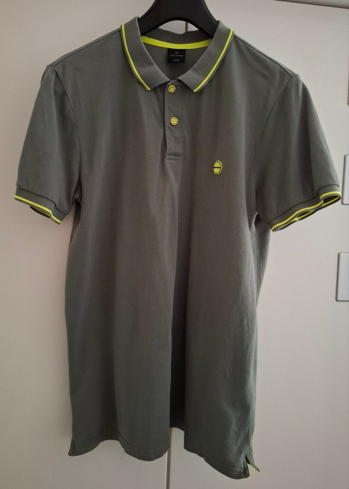 Groene Lost Minds polo shirt maat M., Maat 48/50 (M), Lost Minds, Ophalen of Verzenden, Zo goed als nieuw