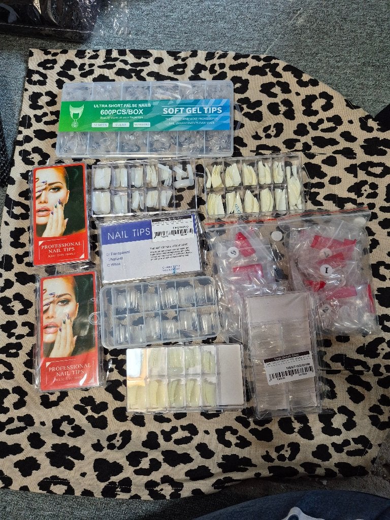 Nagel tips Gelijk weg, Overige kleuren, Ophalen of Verzenden, Zo goed als nieuw, Handen en Nagels