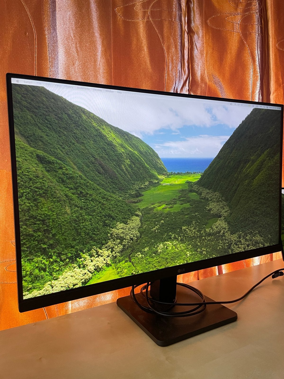 Monitor LG 27-inch , 100Hz, HDMI, Full HD, Zo goed als nieuw, Ophalen