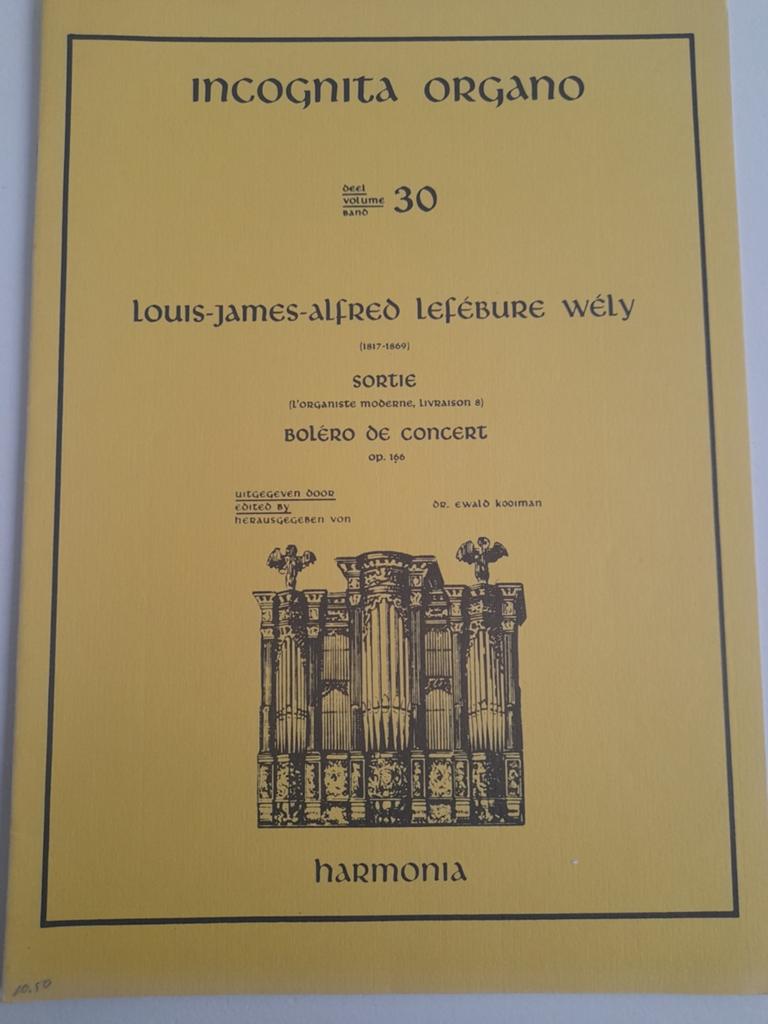 Louis-James-Alfred Lefébure-Wély - Boléro de Concert, Ophalen of Verzenden