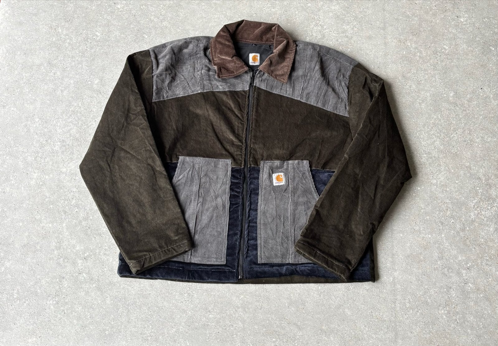 Carhartt Corduroy Jas Maat L - Perfecte Staat, Kleding | Heren, Verzenden, Zo goed als nieuw, Maat 52/54 (L), Meerkleurig