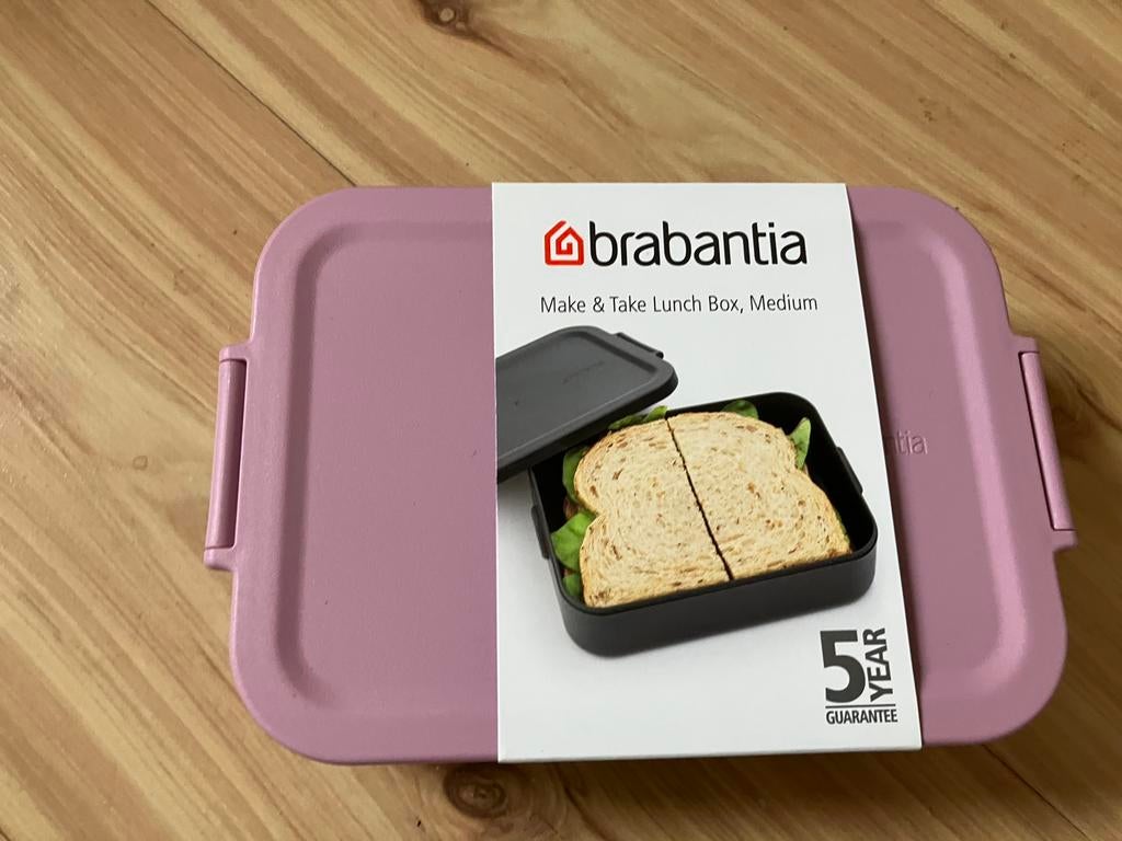 Brabantia lunchbox medium (nieuw), Ophalen of Verzenden, Nieuw