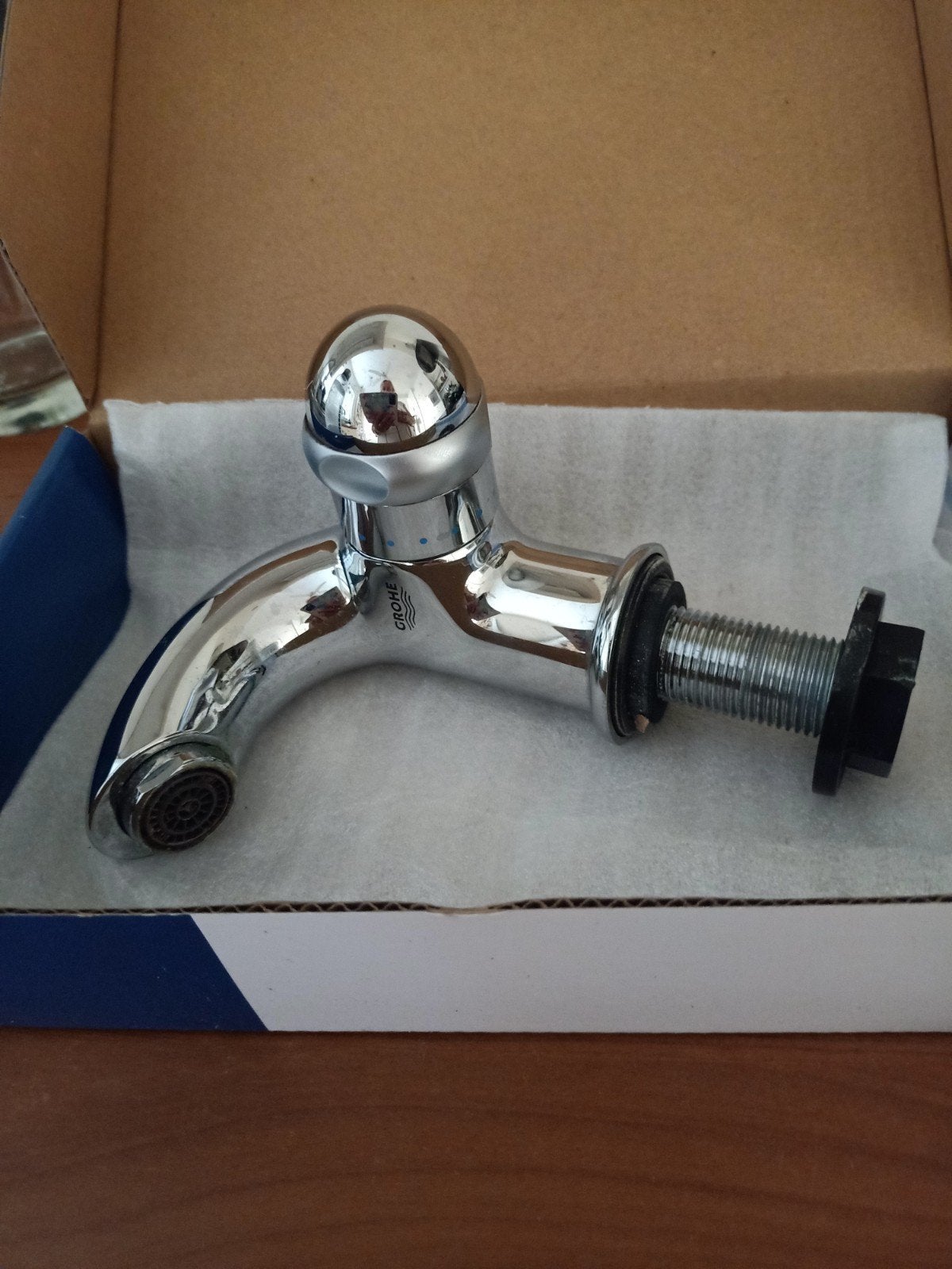 Grohe Fonteinkraan - Chroom, Ophalen of Verzenden, Nieuw, Chroom, Kraan
