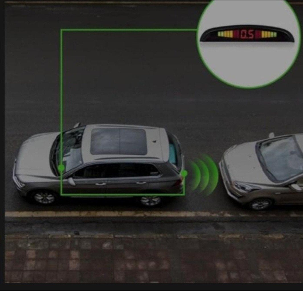 Parkeersensor set met display Inc. Inbouw !, Ophalen, Nieuw