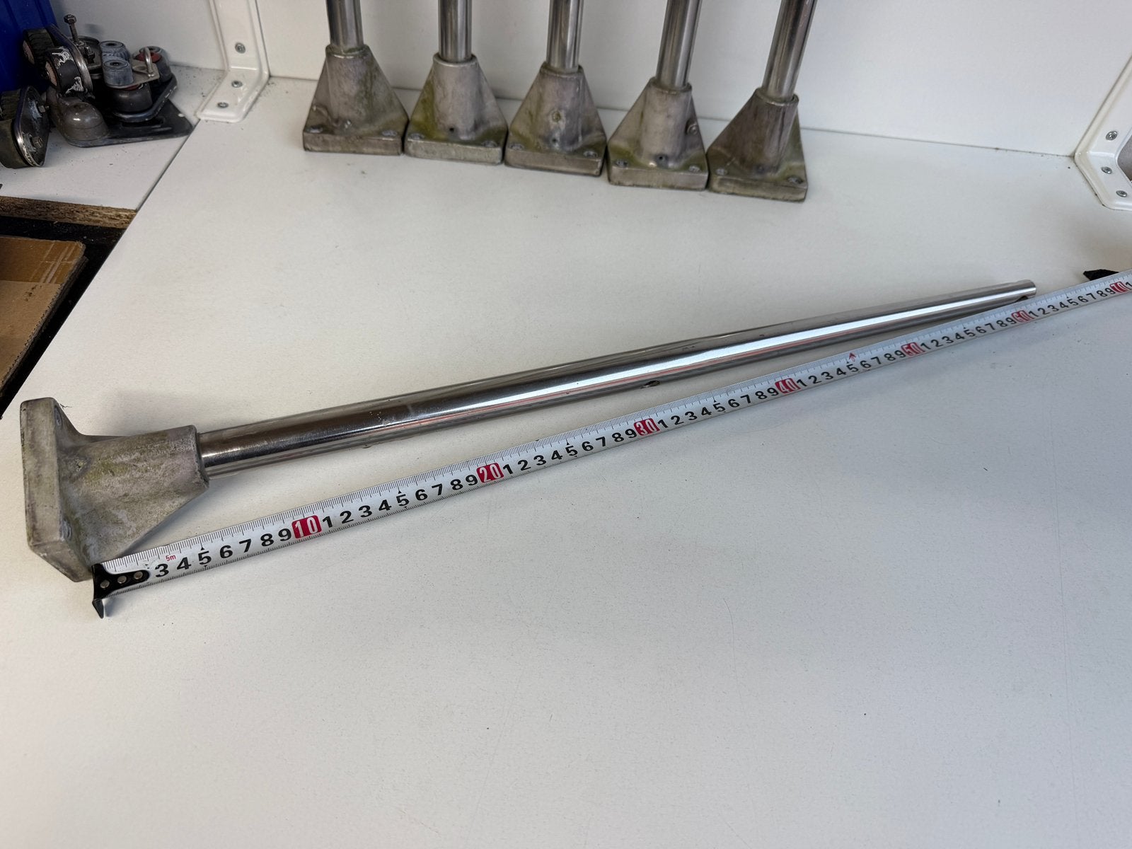 6 x scepter met scepterpot 63 cm, Ophalen of Verzenden, Gebruikt, Overige typen