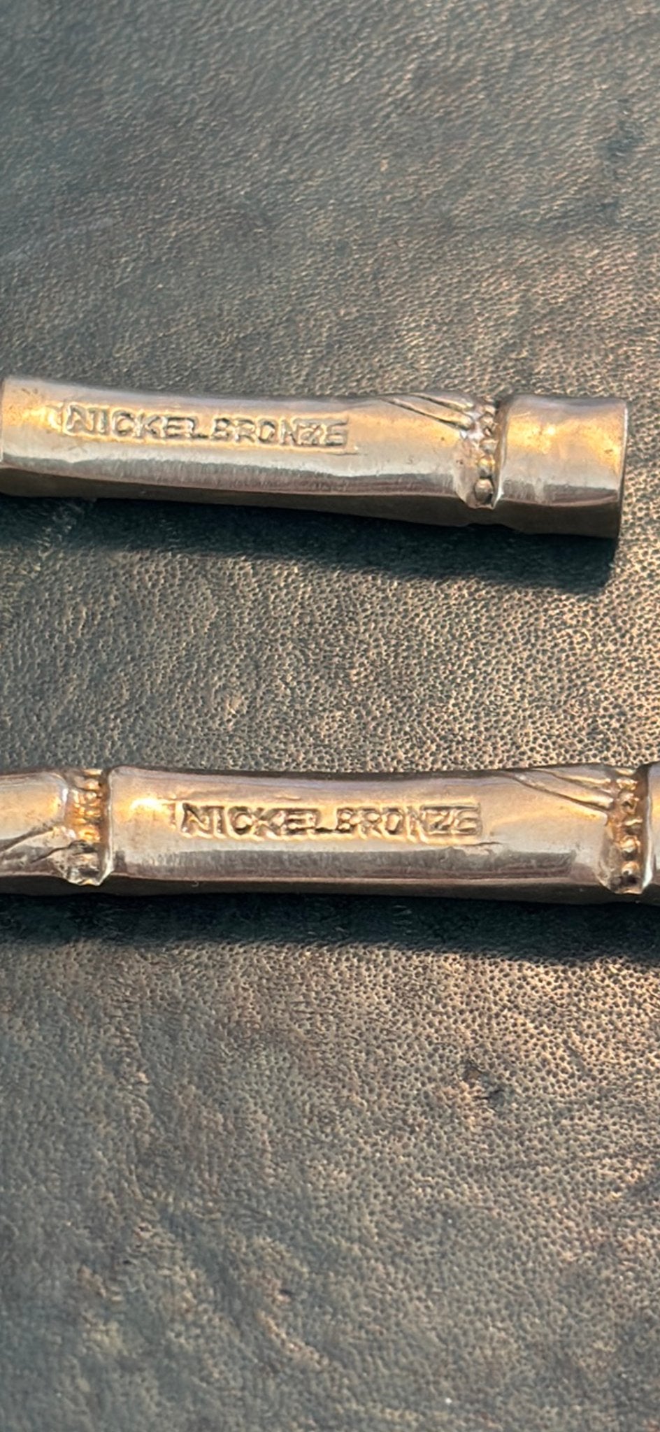 12x Vintage Nikkel-Brons Vorkjes en Lepeltjes 75 €, Ophalen of Verzenden