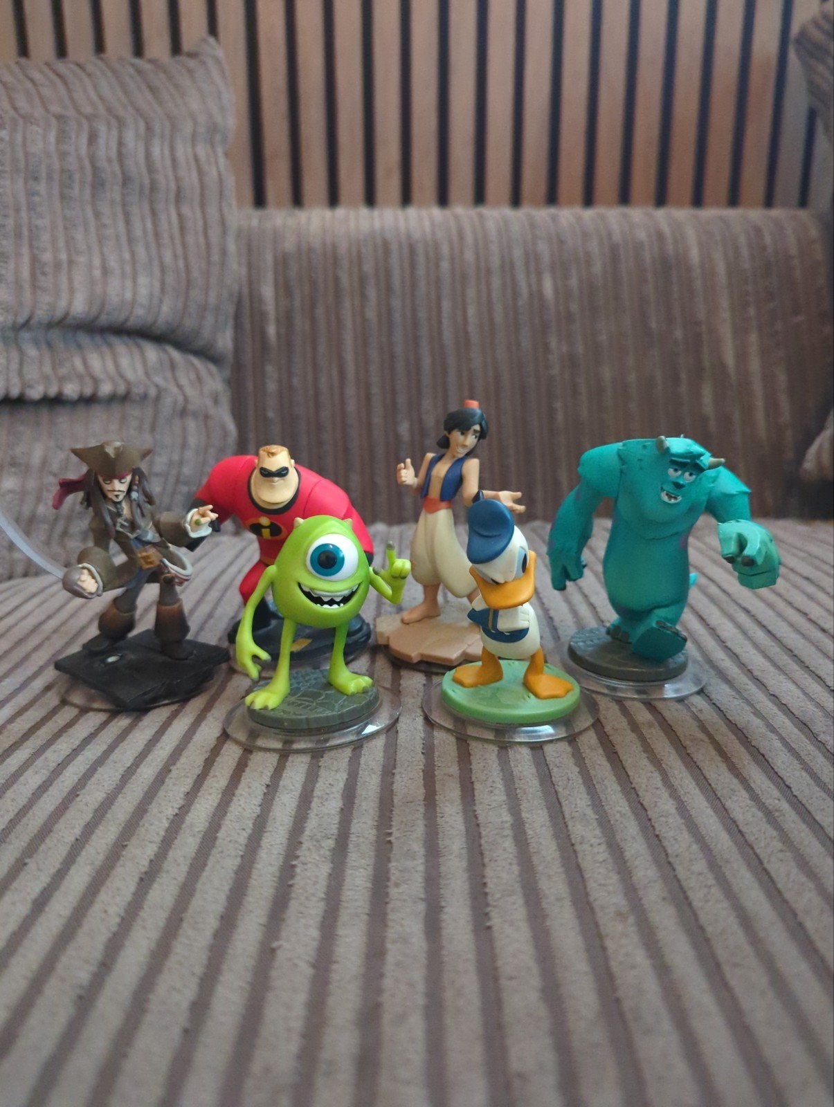 Disney Infinity poppetjes - Set van 6 figuren, Ophalen of Verzenden, Donald Duck, Gebruikt, Beeldje of Figuurtje