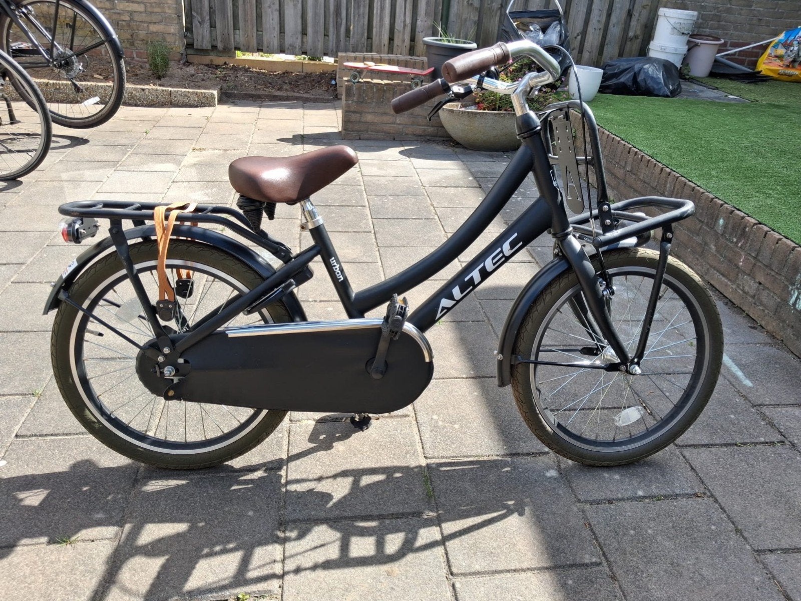 Altec Urban transportfiets - mat zwart - 24 inch, Overige merken, Terugtraprem, Versnellingen, Ophalen of Verzenden