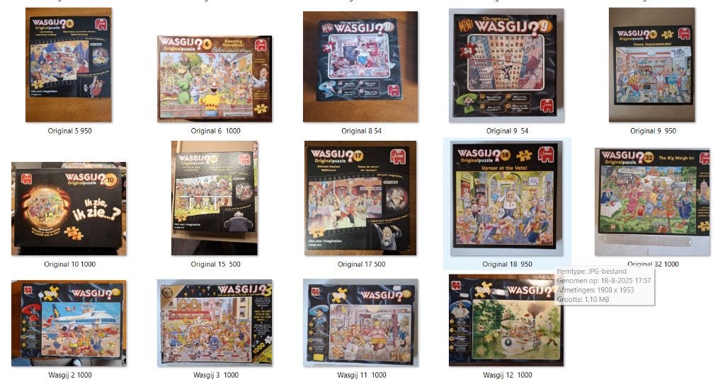 Wasgij puzzels, Ophalen of Verzenden, 500 t/m 1500 stukjes, Zo goed als nieuw, Legpuzzel