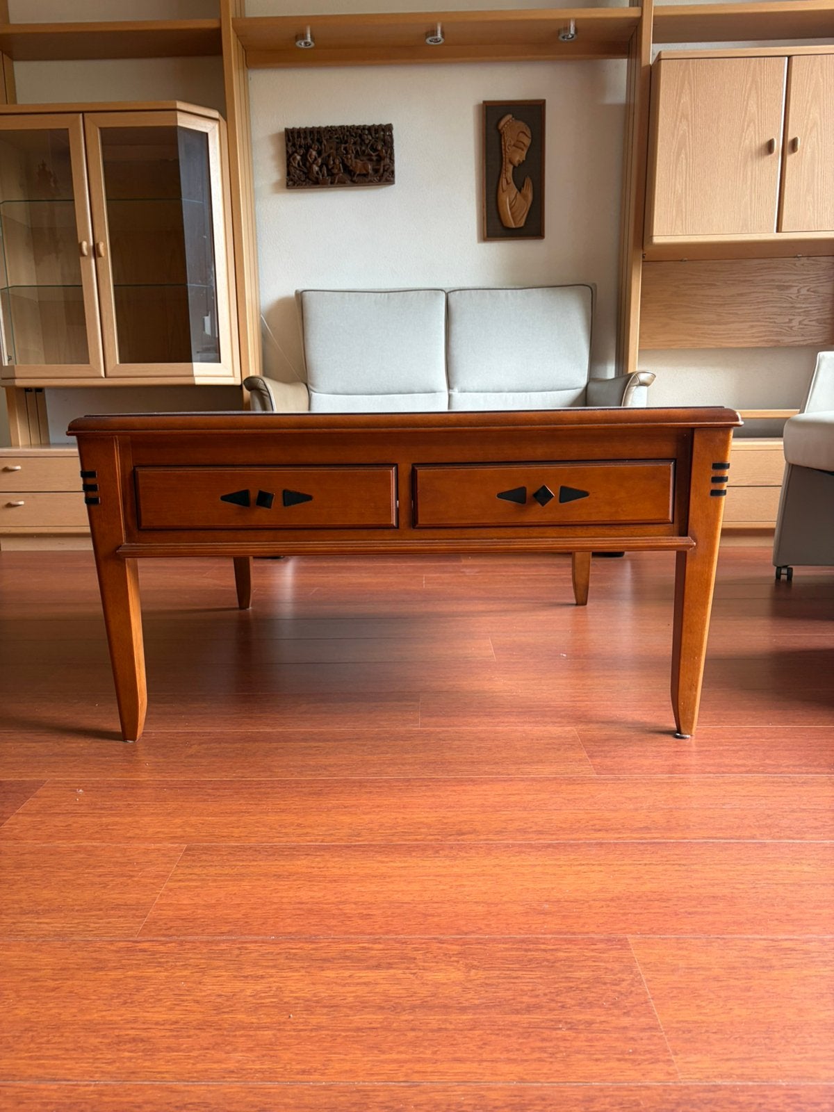 Kersenhouten salon tafel, Ophalen of Verzenden