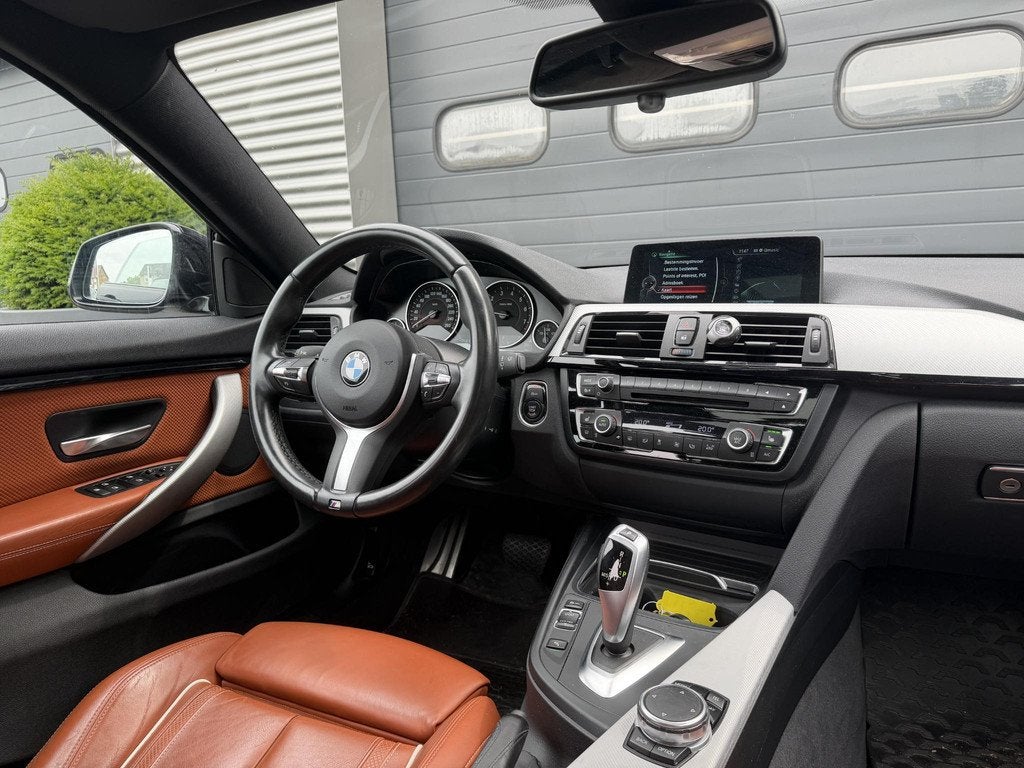 BMW 4-serie Gran Coupé 440i xDrive High Executive M-Sport |, Auto's, Euro 6, Zwart, Vierwielaandrijving, 2998 cc