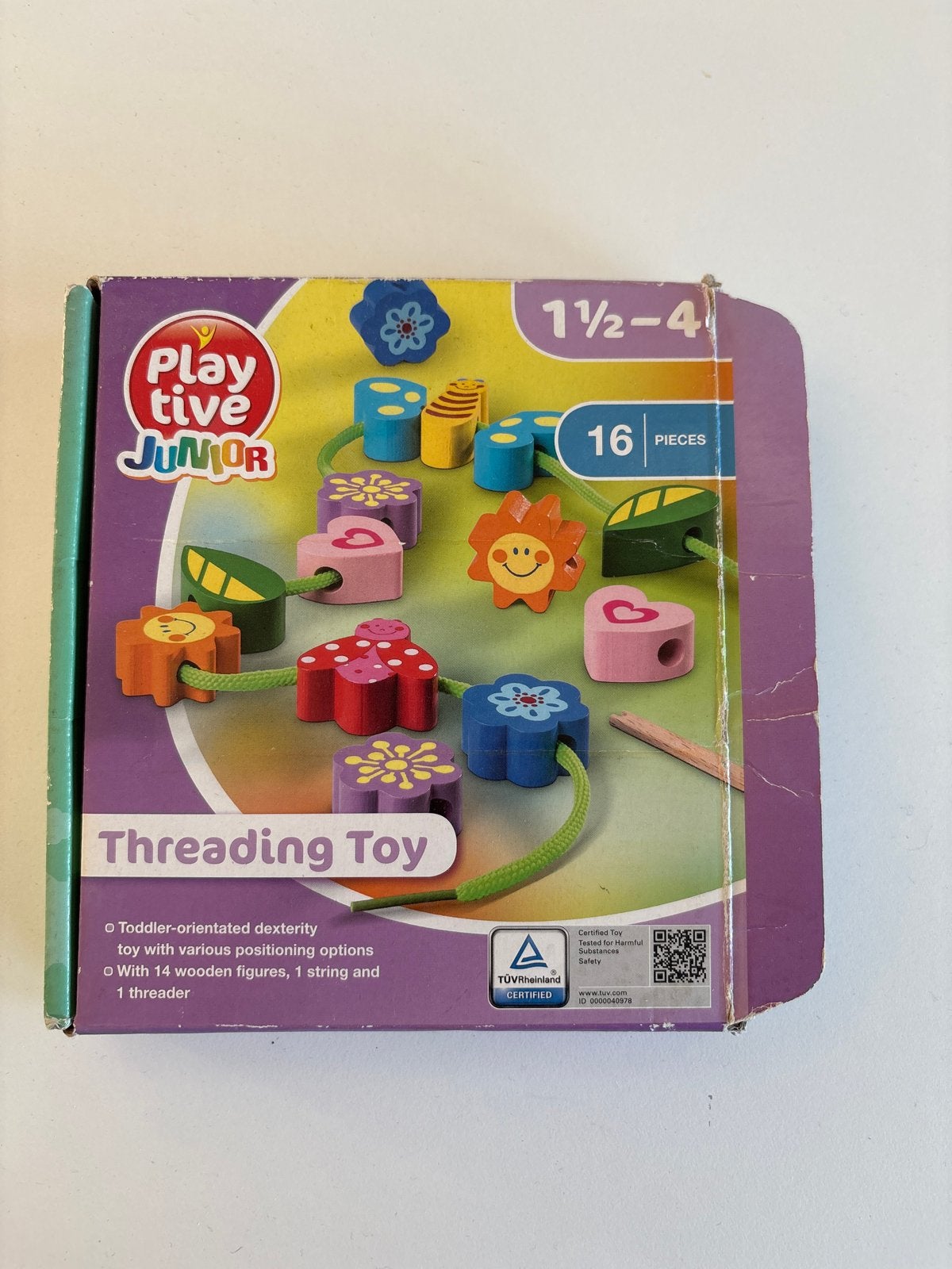 Playtive Junior Rijgspeelgoed - Houten kralen, Ophalen of Verzenden, Gebruikt, Overige typen