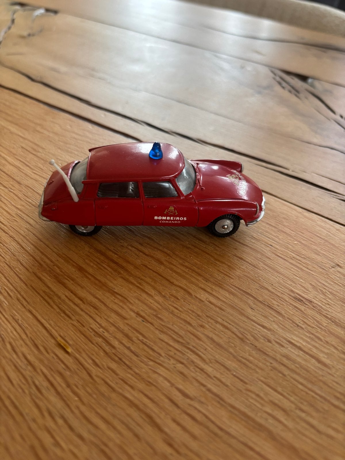 Metosul Citroën DS 19 Bombeiros Commando Brandweerauto, Ophalen of Verzenden, Gebruikt