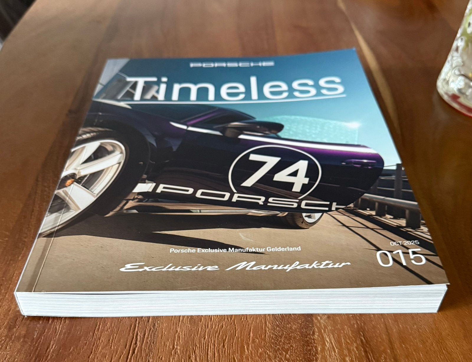 Porsche magazine timeless, Ophalen, Zo goed als nieuw, Porsche
