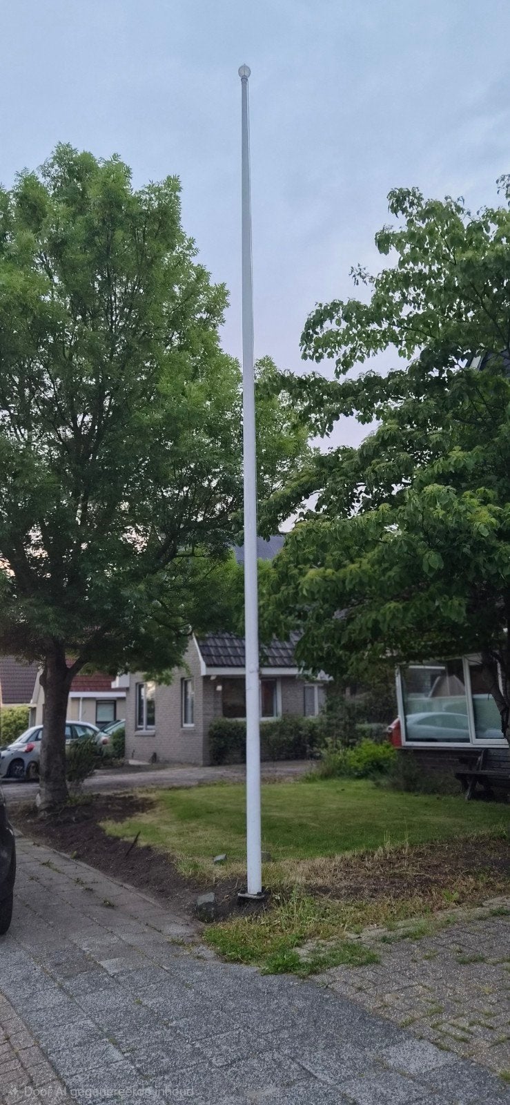 Vlaggenmast, Diversen, Vlaggen en Wimpels, Ophalen