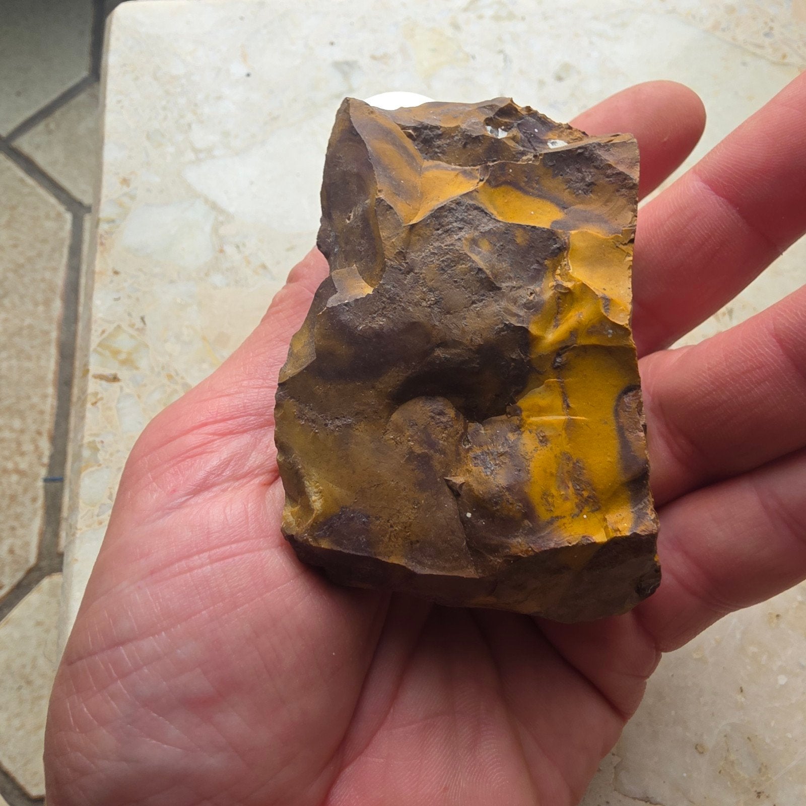 Fontmaure Chopper - Prehistorisch Gereedschap, Ophalen of Verzenden