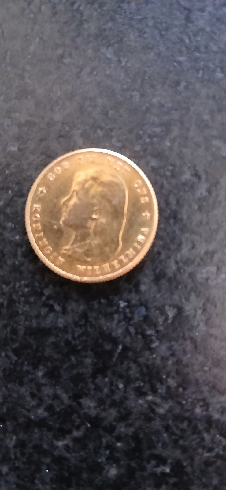 gouden tientje 1897 parels vast, Koningin Wilhelmina, Losse munt, 10 gulden, Goud