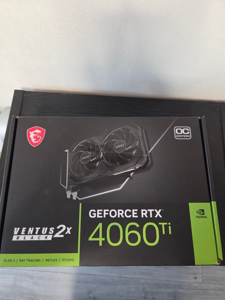GEFORCE RTX 4060 Ti videokaart 8GB, Computers en Software, Videokaarten, Ophalen, GDDR6, PCI-Express 4, Zo goed als nieuw