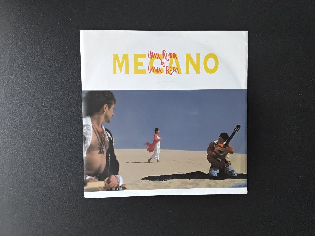 Mecano - Una Rosa  Es Una Rosa., Verzenden, Zo goed als nieuw, 7 inch, Pop