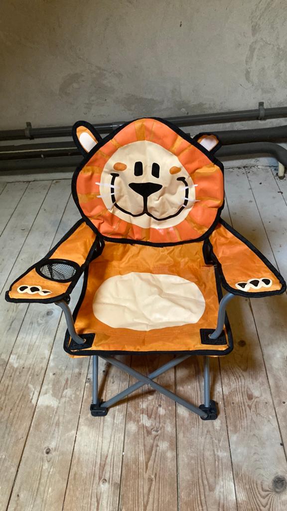 Leuk kinder (camping) stoeltje, Ophalen, Zo goed als nieuw, Stoel(en)