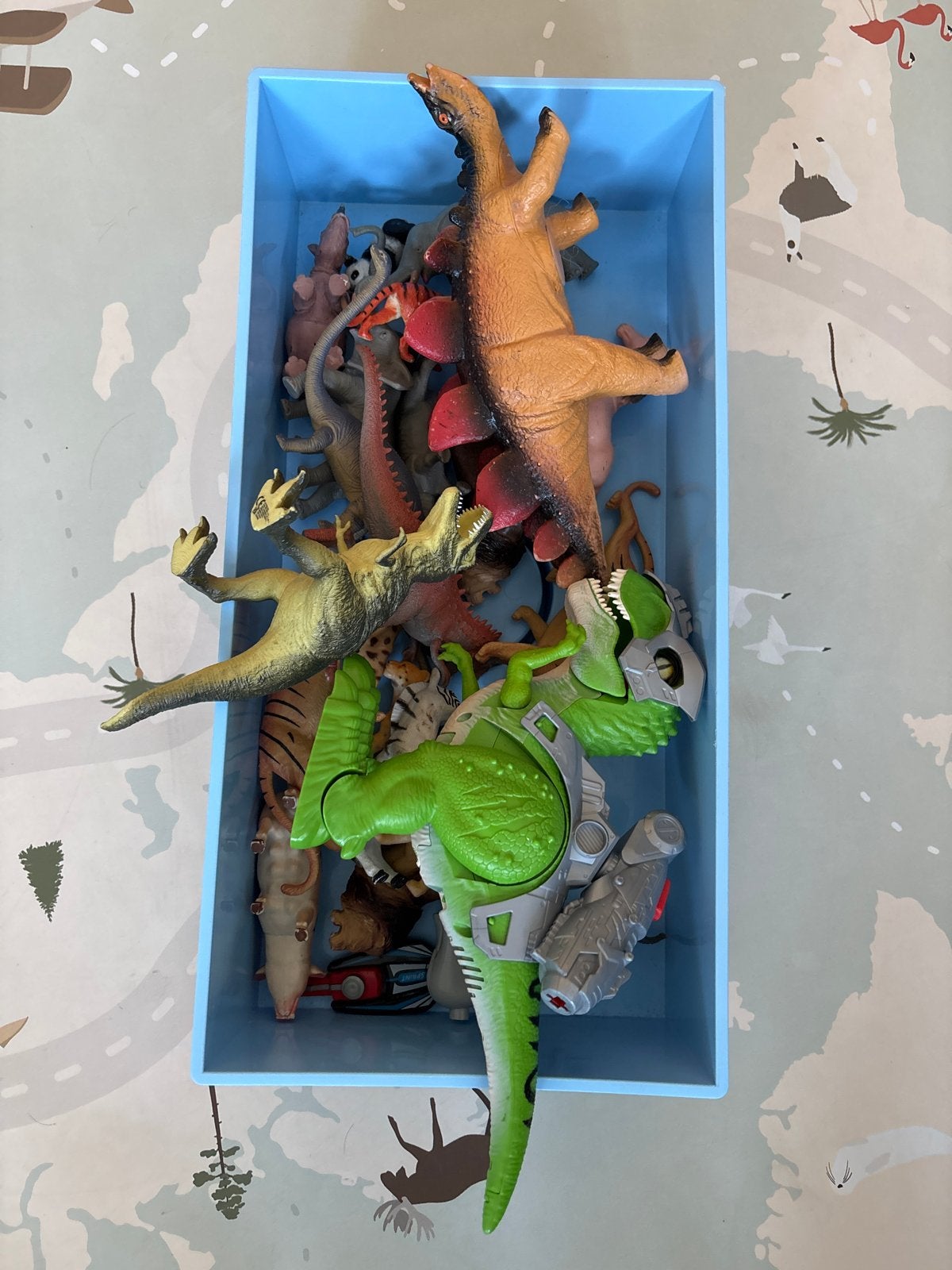 Grote verzameling dinosaurus en dieren speelgoed, Ophalen of Verzenden, Gebruikt, Jongen of Meisje