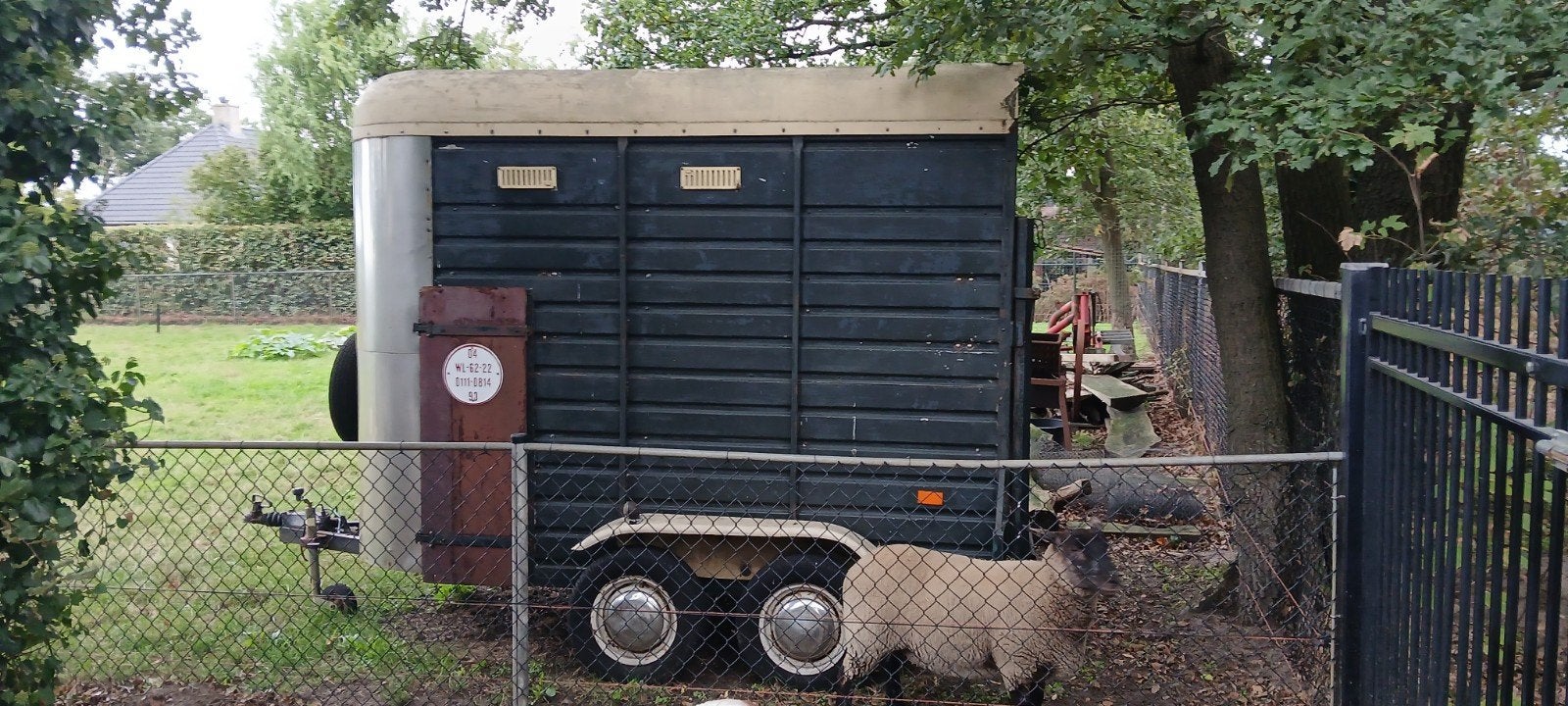 2-paards veewagen met kenteken - Opknapper, Ophalen, Gebruikt