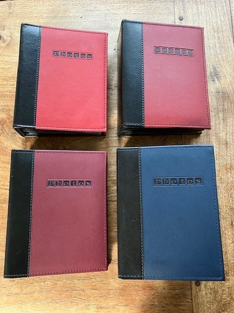 Fotoalbums met insteekhoezen voor 100 foto's van 10 x 15 cm, Audio, Tv en Foto, Fotoalbums en Accessoires, Ophalen of Verzenden