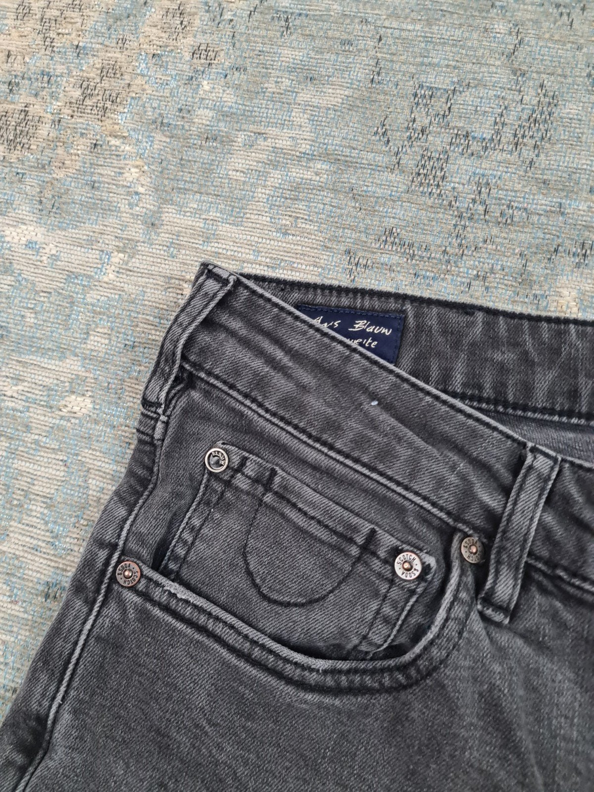 Scotch and Soda SKIM W32 L30 Skinny STRETCH Bronno3230 Grey, https://scotch-soda.eu/pages/contact, W32 (confectie 46) of kleiner