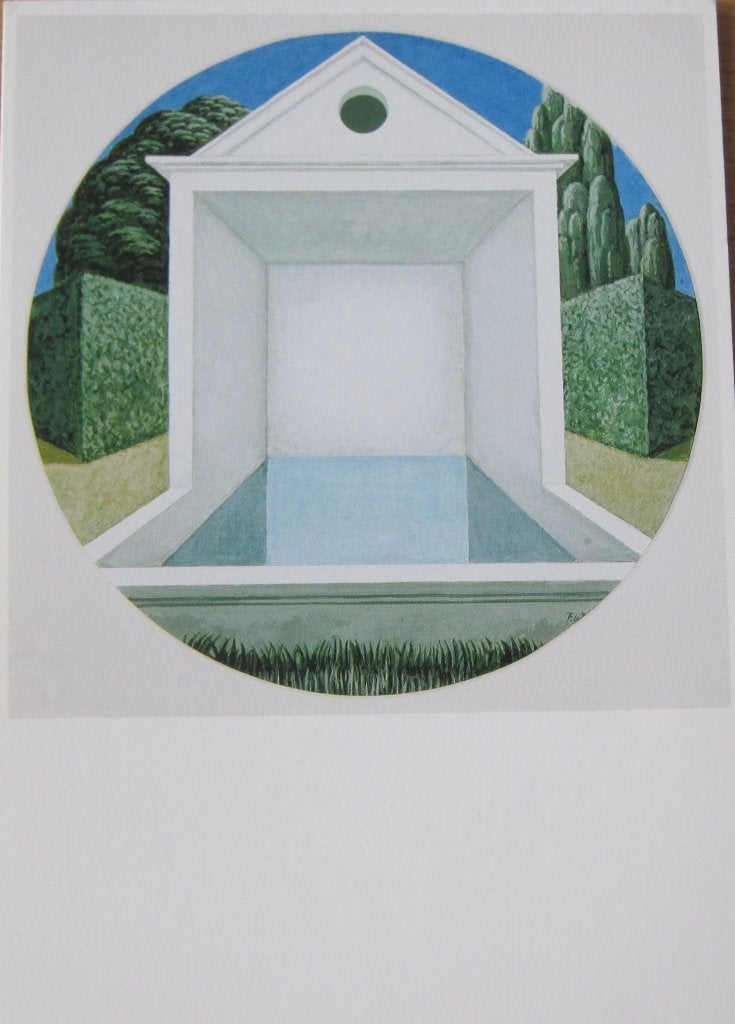 Friso Wiegersma - Bassin - 1991 - nieuwe ansichtkaart, Ophalen of Verzenden, 1980 tot heden, Ongelopen, Overige thema's