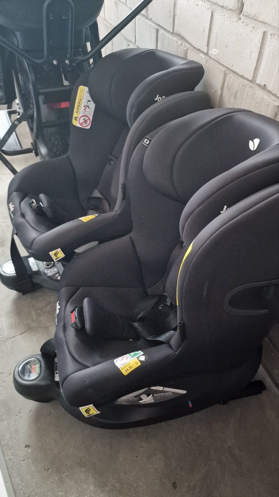 Joie i-Spin E 360 autostoelen - In goede staat, Verstelbare rugleuning, Gebruikt, 0 t/m 18 kg, Isofix