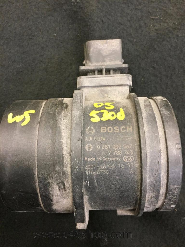 Luchtmassameter BMW E90 E91 E60 E61 diesel oem 13627788743, Auto-onderdelen, Motor en Toebehoren, BMW, Gebruikt, Ophalen of Verzenden